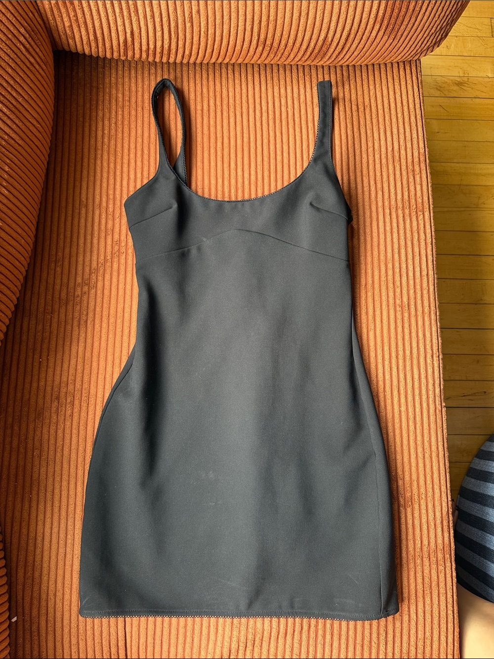 Classic Black Sleeveless Mini Dress NWT